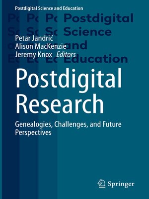 cover image of Postdigital Research